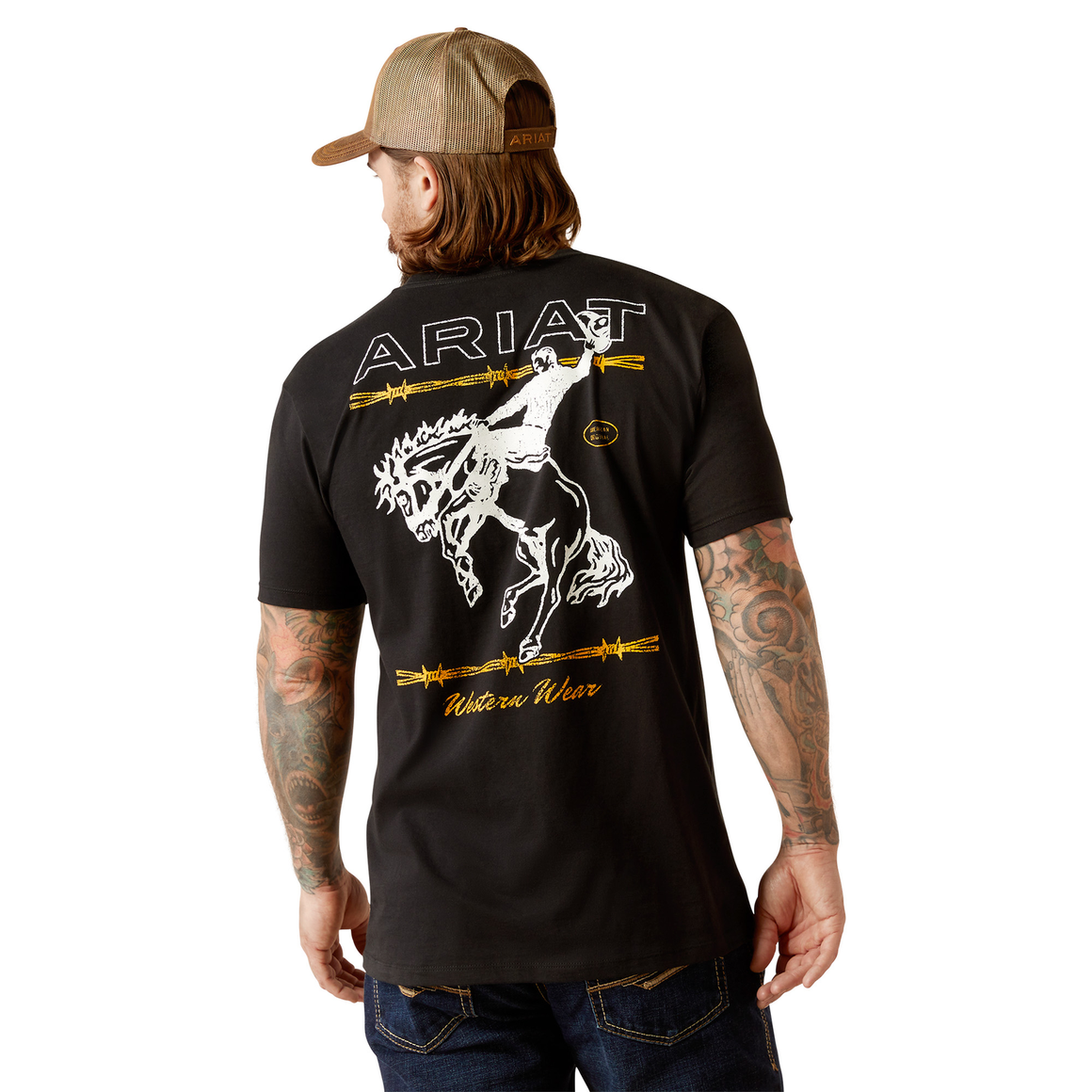 Ariat Men's Western Wear T-Shirt - Black