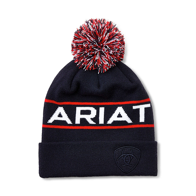 Ariat Beanie Team - Navy / Red