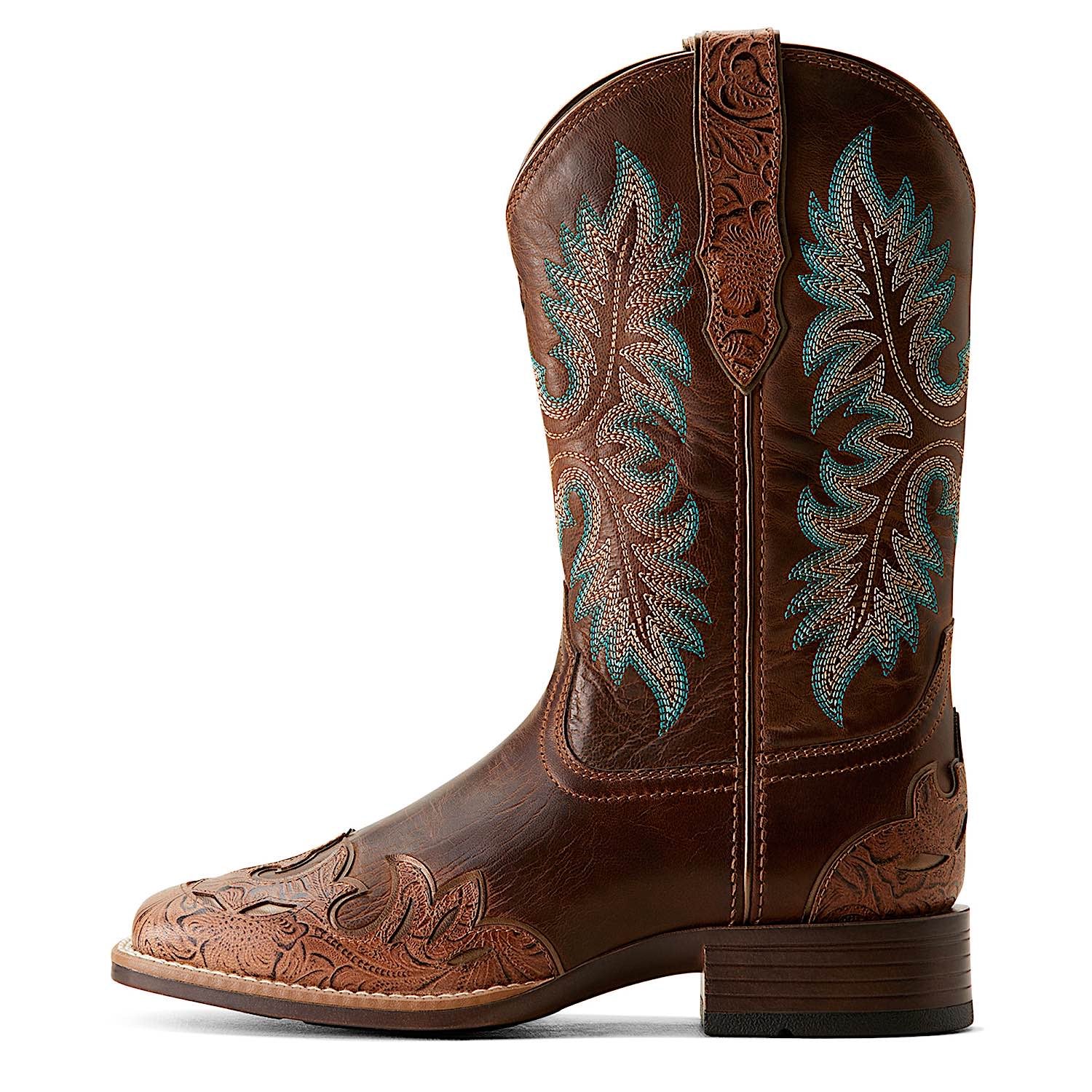 Buy Ariat Women s Bryce Canyon Floral Embossed Tan The Stable Door