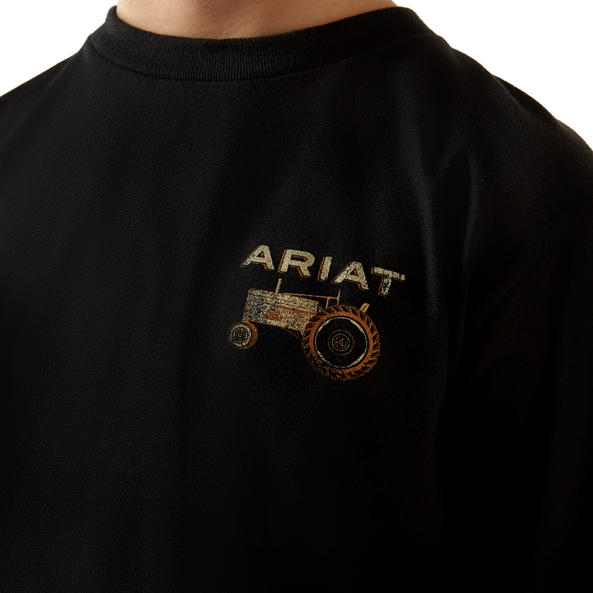 Ariat Boy’s Gramps Tractor Tee - Black