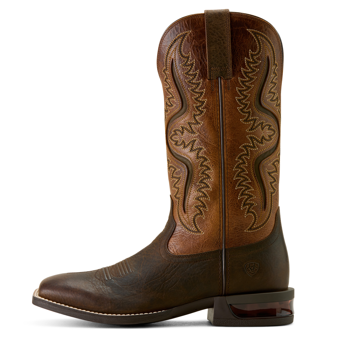 Ariat Men’s Captivate Cowboy Western Boot - Dark Brown/Peanut Butter
