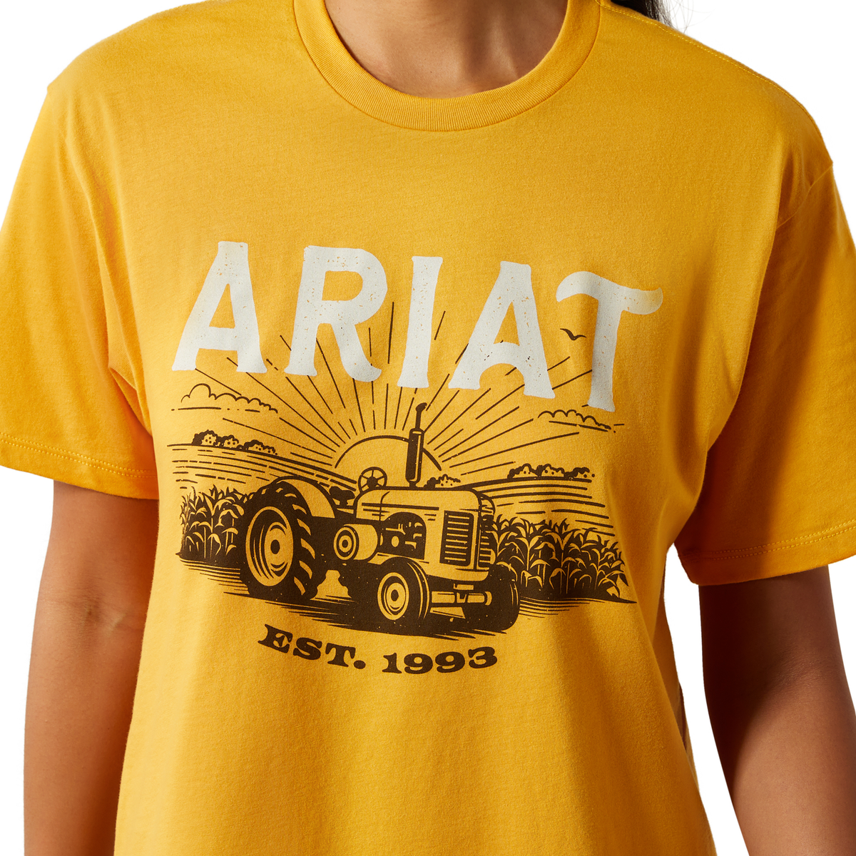 Ariat Women’s Keep It Rural Tee - Mustard