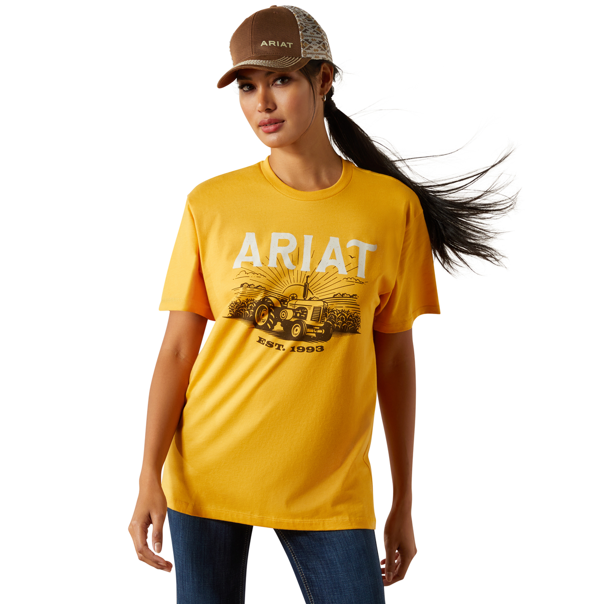 Ariat Women’s Keep It Rural Tee - Mustard