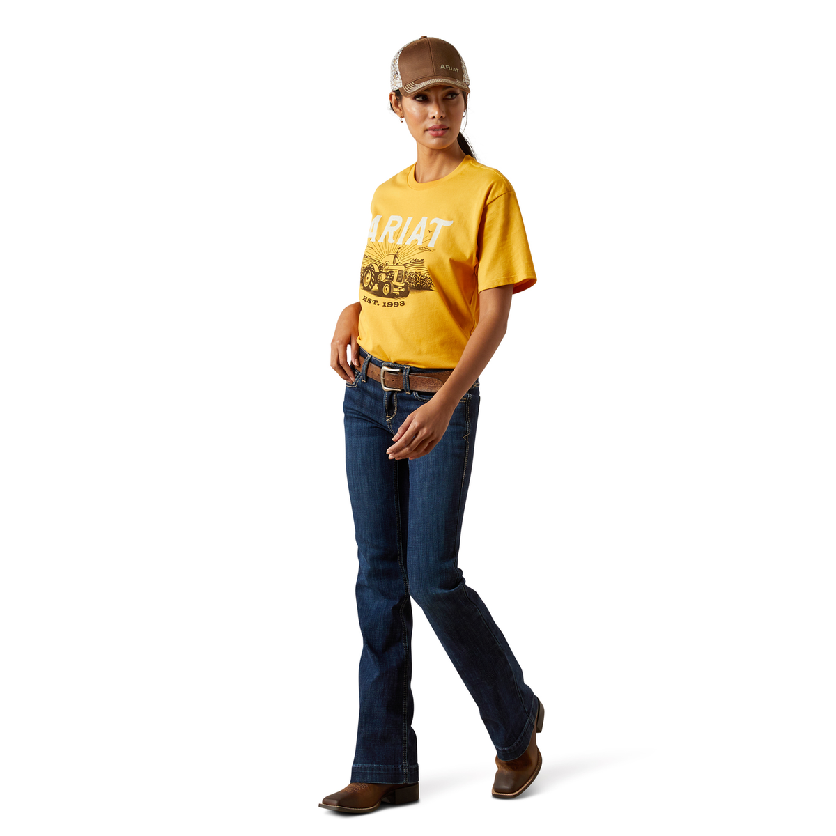 Ariat Women’s Keep It Rural Tee - Mustard