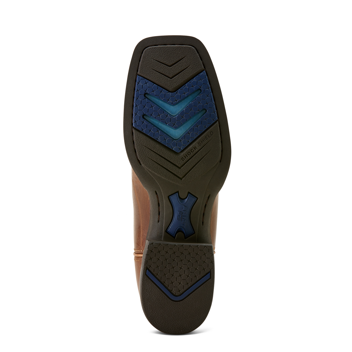 Ariat Women’s Captivate Wide Square Toe Western Boot - Dark Tan/Titanium