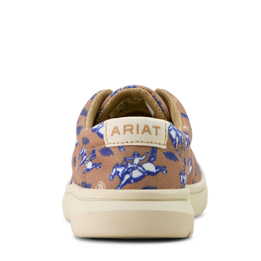 Ariat Kid’s Hilo - Natural Buckin Bronc Print