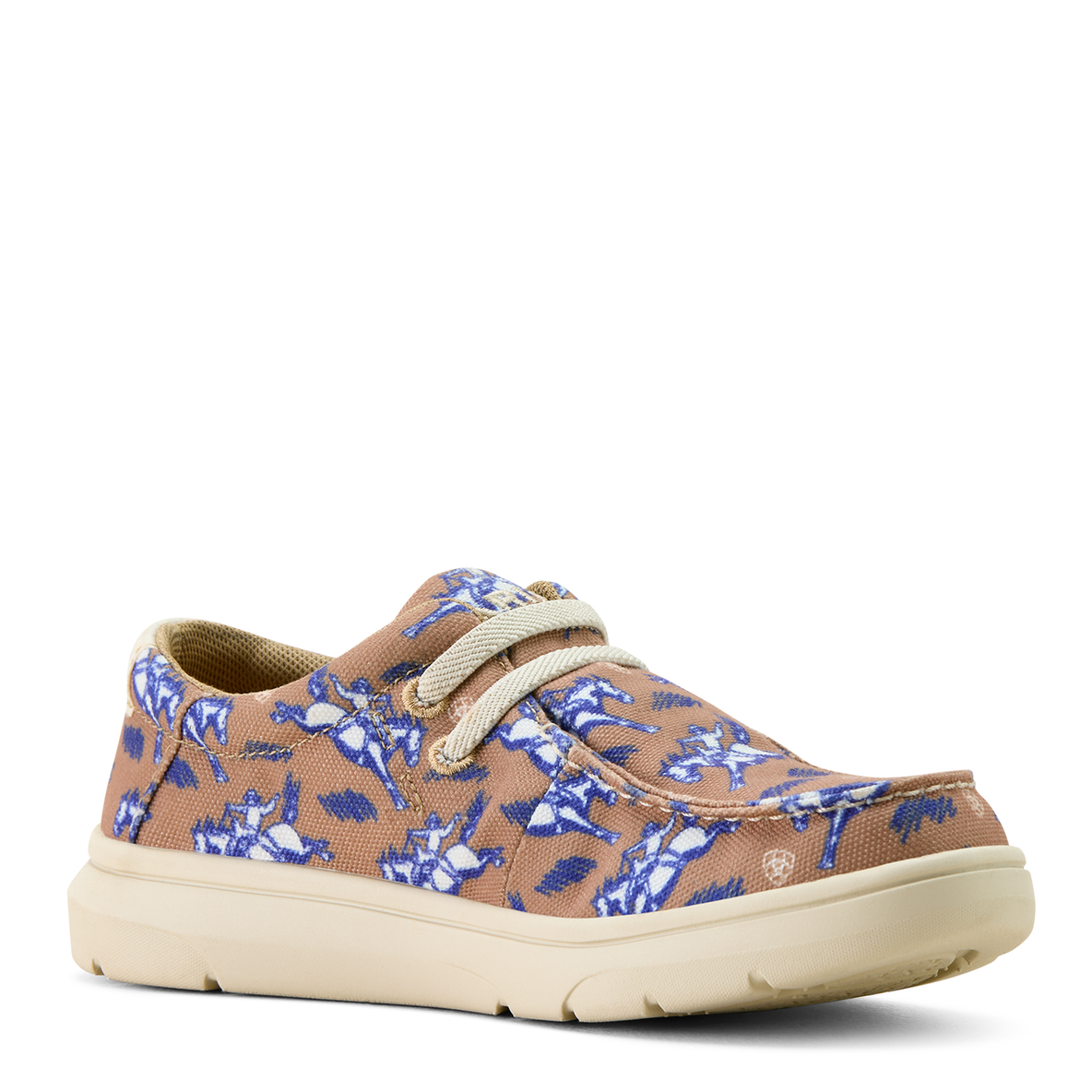 Ariat Kid’s Hilo - Natural Buckin Bronc Print