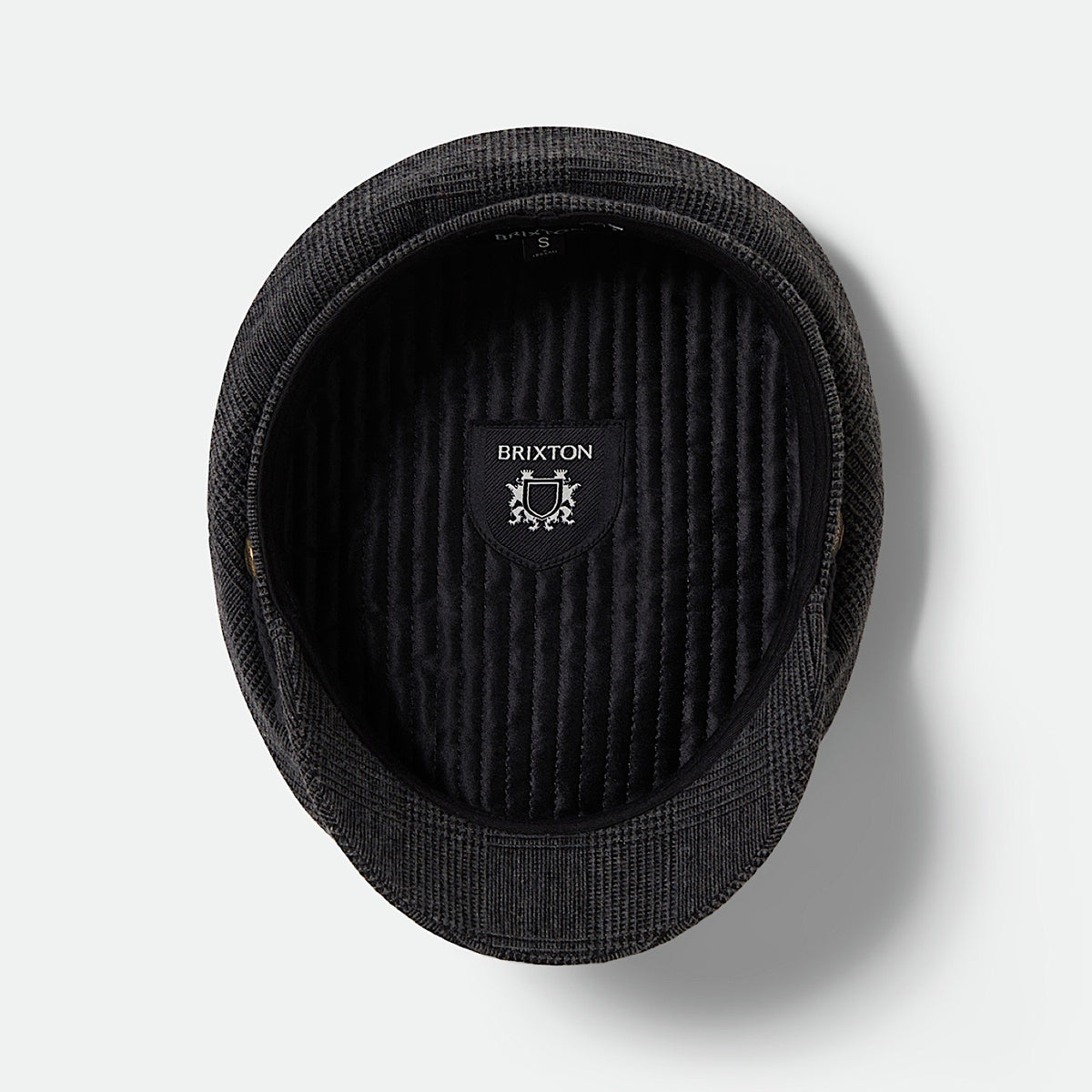 Brixton Fiddler Fisherman Cap - Grey Shadow Plaid