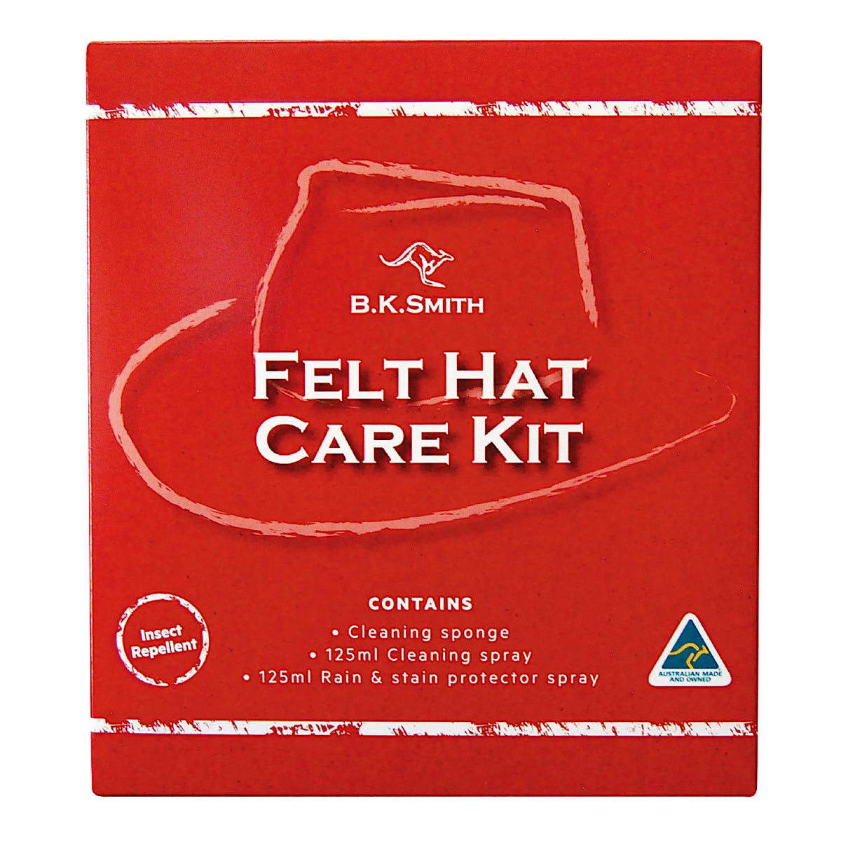 B.K. Smith Australian Made Felt Hat Care Kit