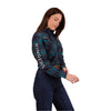 Ringers Western Women's Fingal Half Button Flannel - Navy