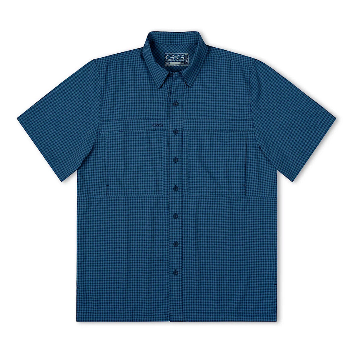 GameGuard Men's Short Sleeve Tek Check Shirt - Slate