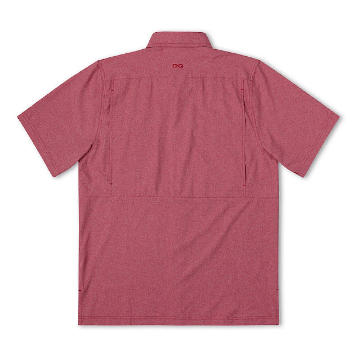 GameGuard Men's Short Sleeve Microtek Shirt - Crimson