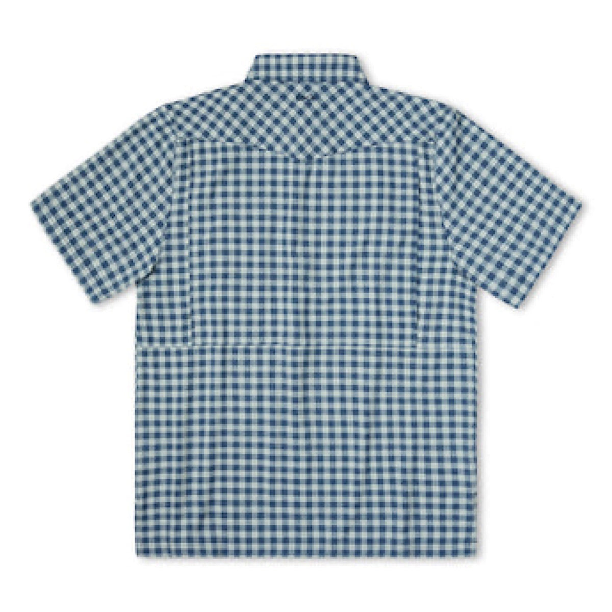 GameGuard Men's Short Sleeve Pearl Snap Shirt - Glacier