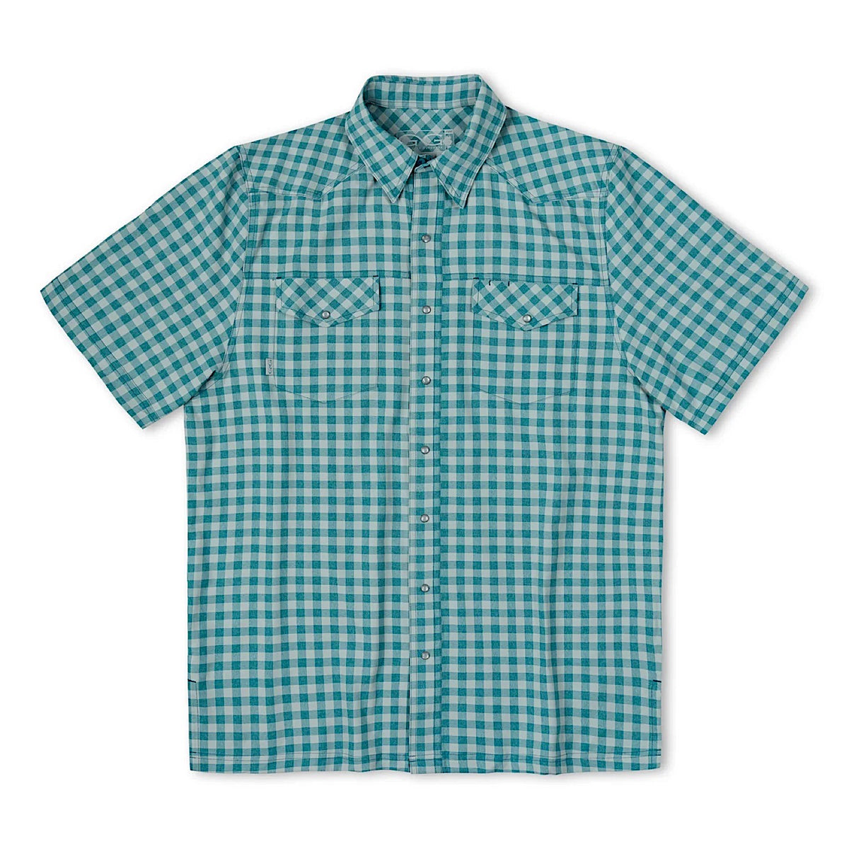 GameGuard Men's Short Sleeve Pearl Snap Shirt - Mahi