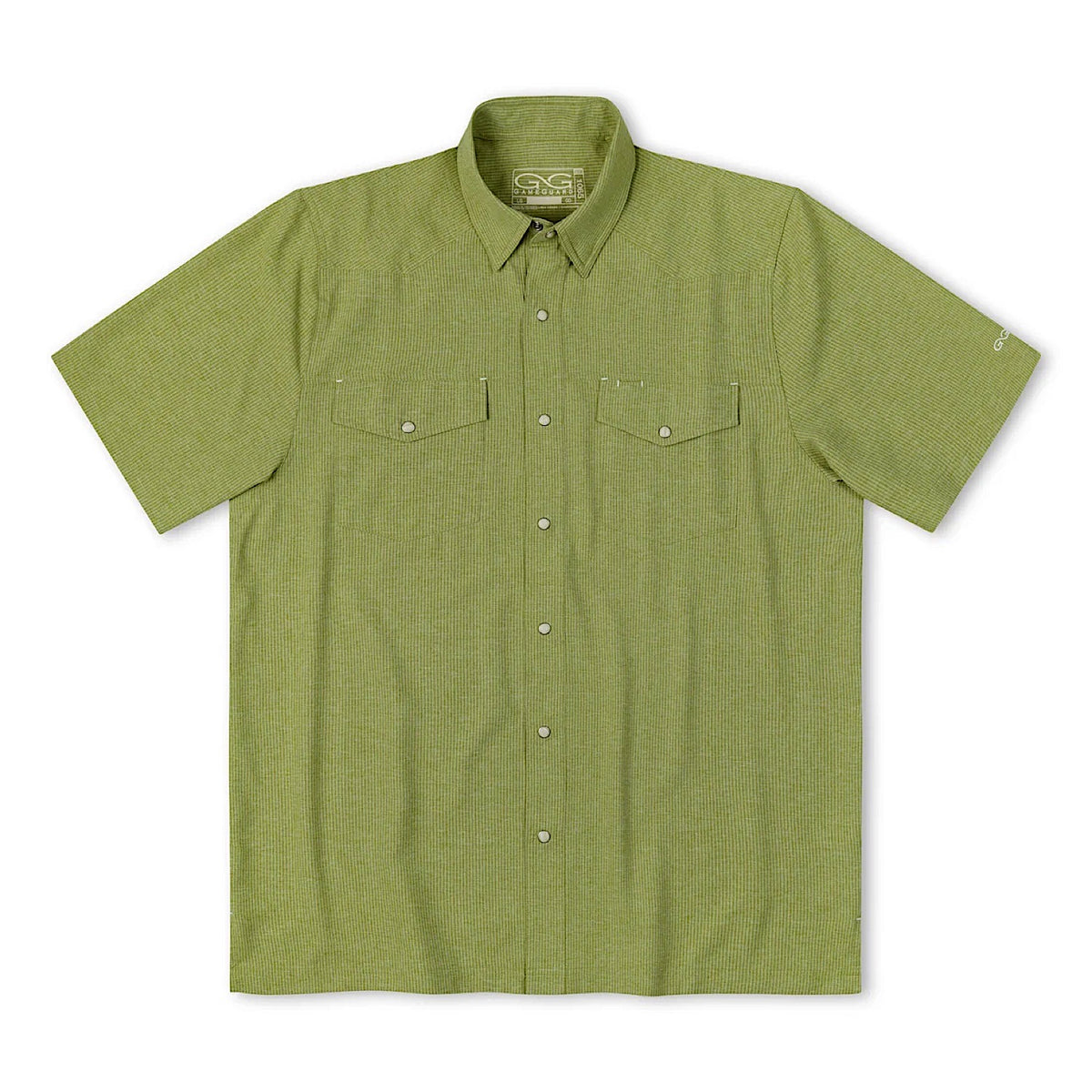 GameGuard Men's Drover Short Sleeve Shirt - Guac