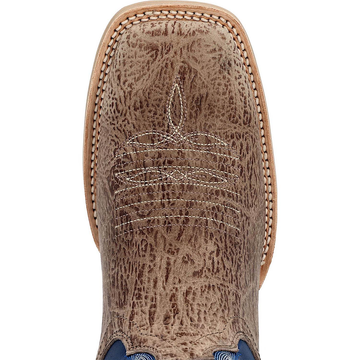 Durango Men's Rebel Pro Lite Western Boot - Weathered Grey and Denim Blue