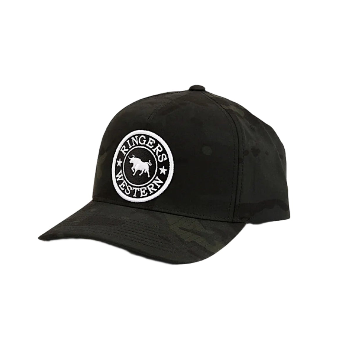 Ringers Western Grover Tech Baseball Cap - Black/Camo