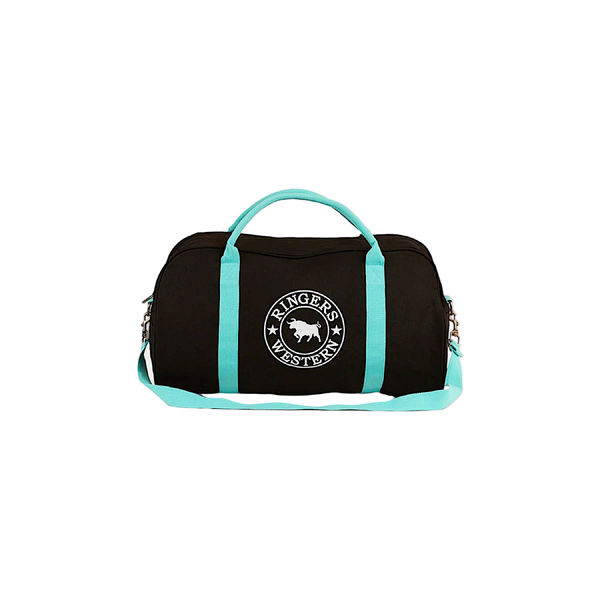 Ringers Western Gundagai Duffle Bag - Black/Turquoise
