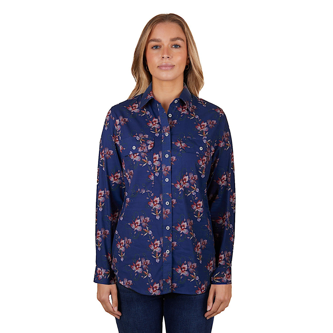 Hard Slog Women's Belle Full Placket Shirt