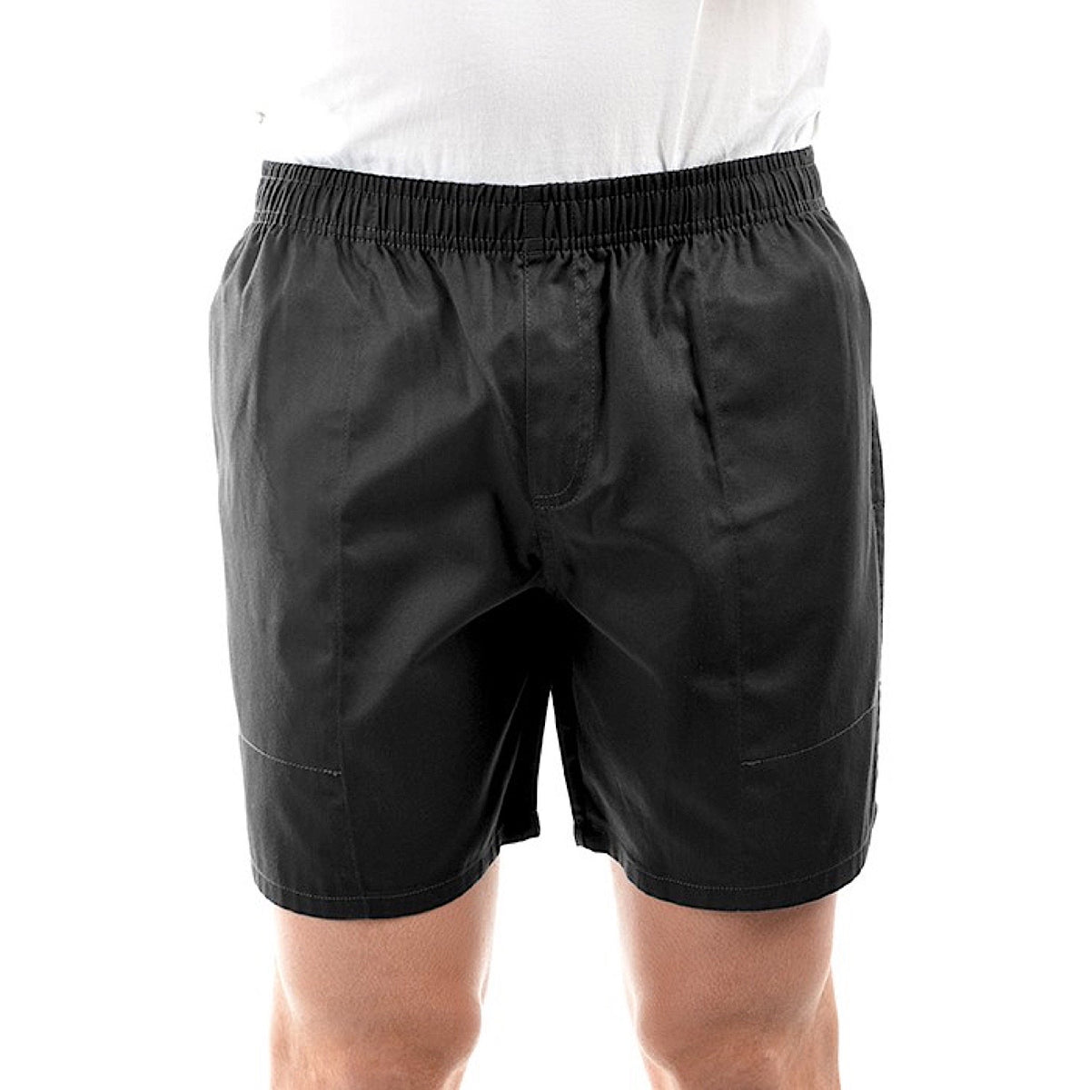 Hard Slog Men's Drill Shorts - Black