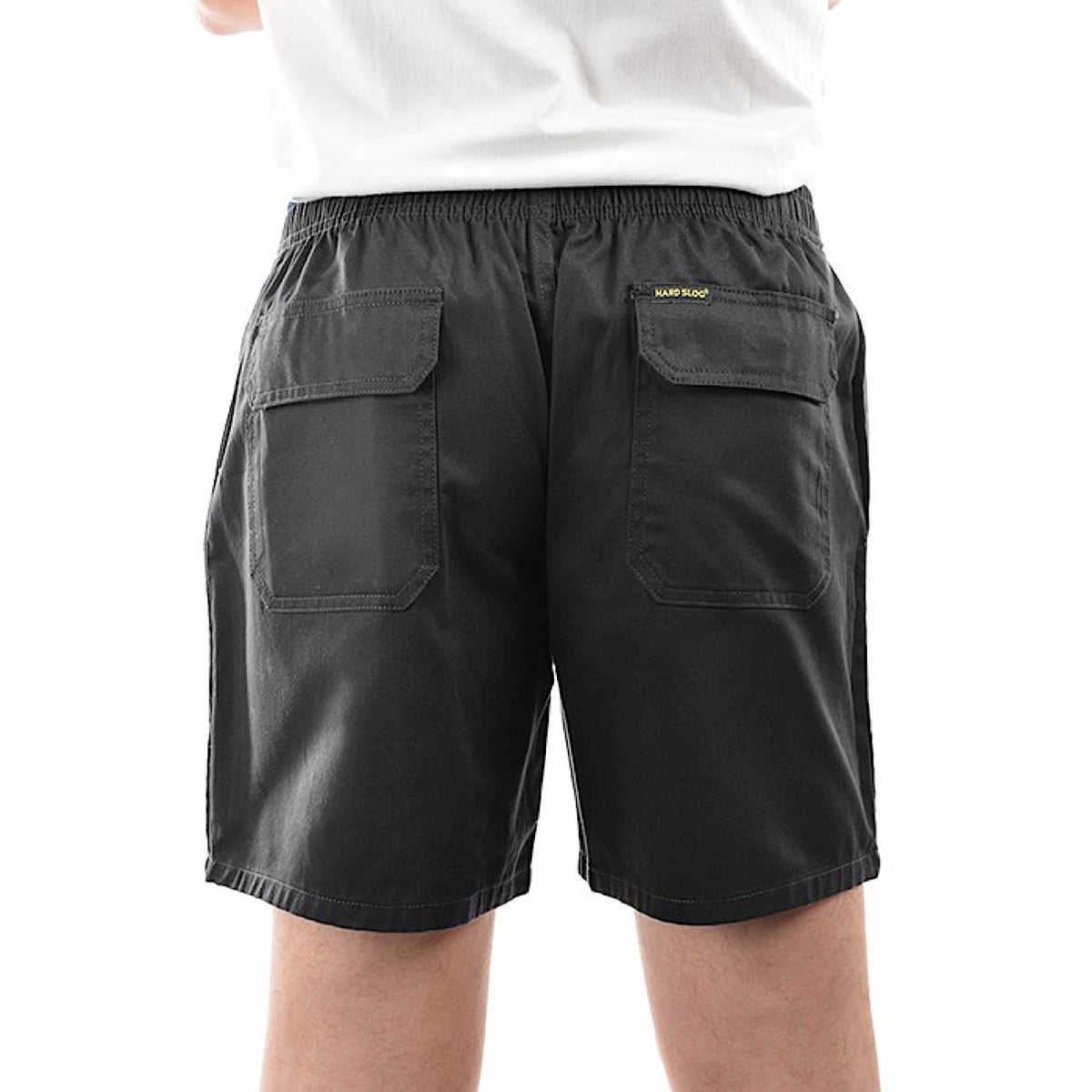 Hard Slog Men's Drill Shorts - Black