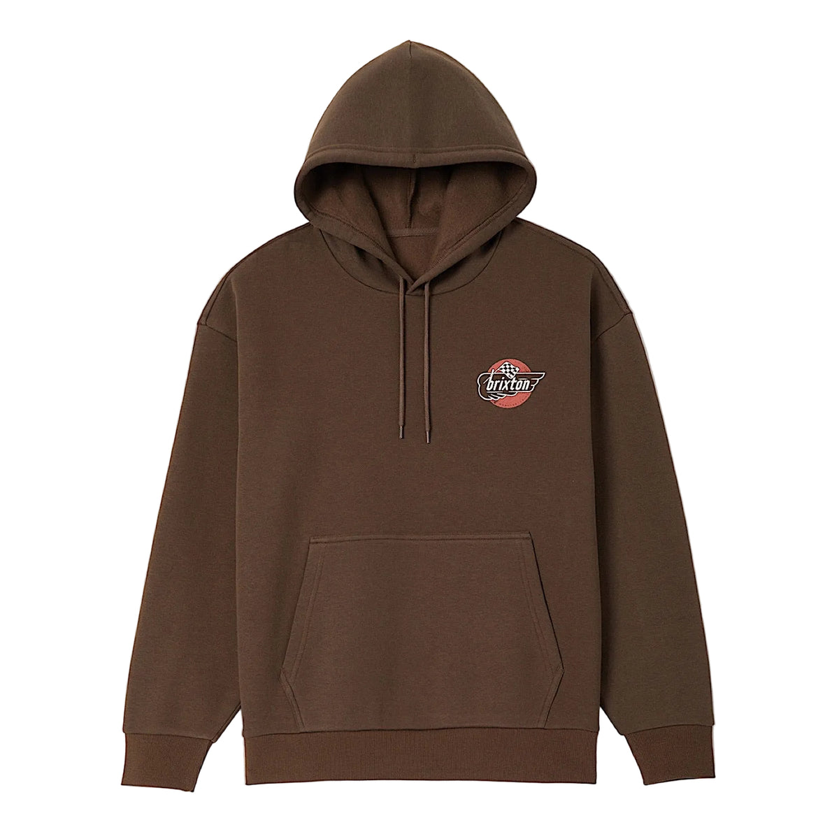 Brixton Men's Heyward Hoodie - Walnut Brown