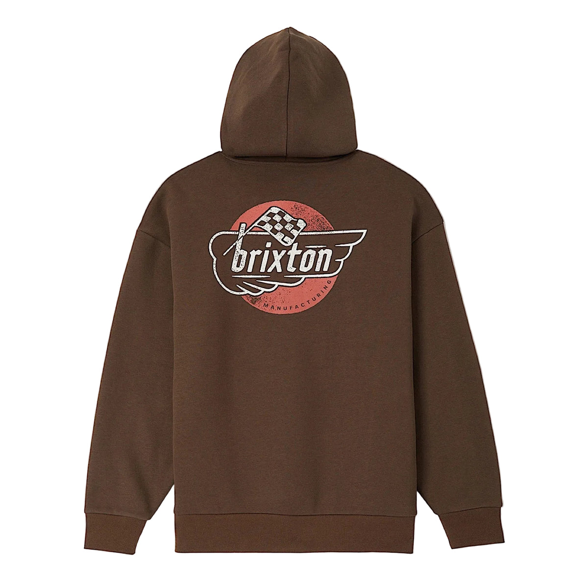 Brixton Men's Heyward Hoodie - Walnut Brown