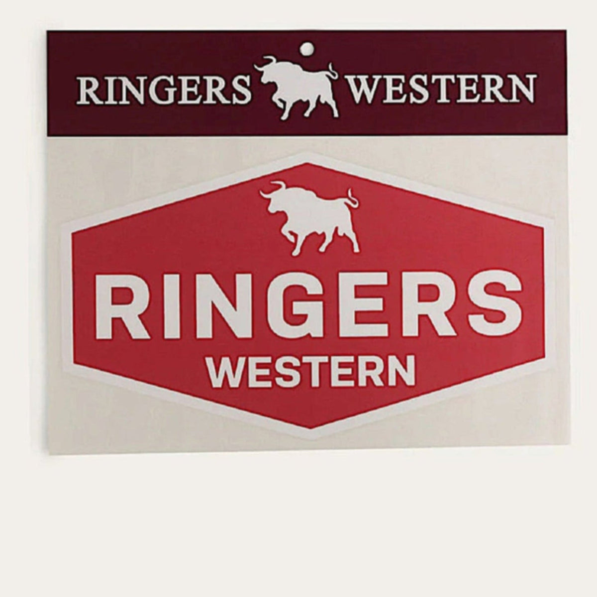 Ringers Western Servo Sticker - Red