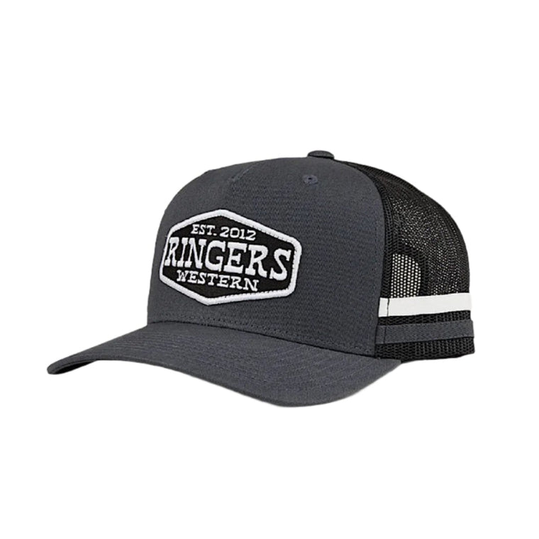 Ringers Western Banks Trucker Cap - Charcoal