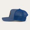 Ringers Western Signature Bull Trucker Cap - Yale Blue/Gold