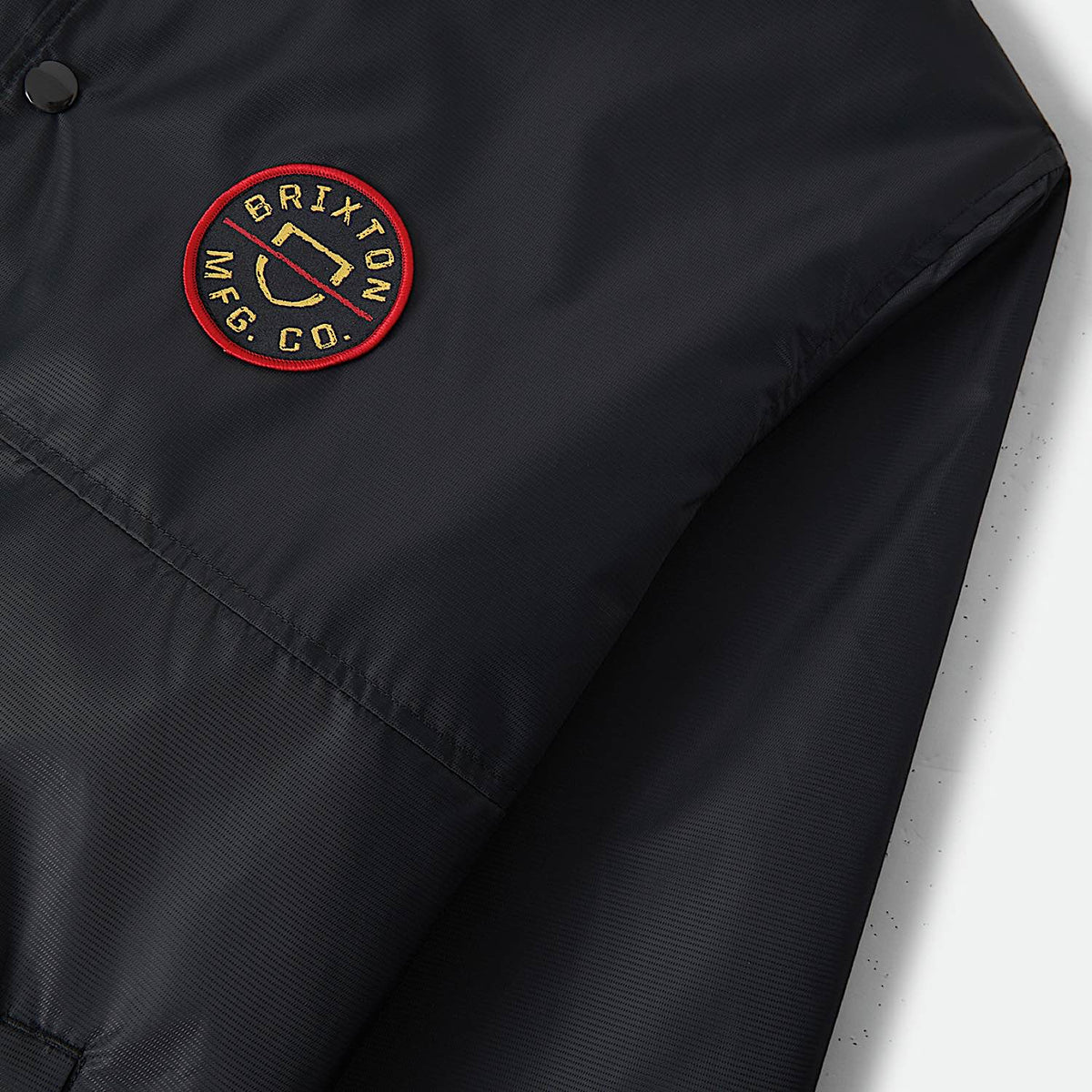 Brixton Men's Hooded Claxton LW Jacket - Black