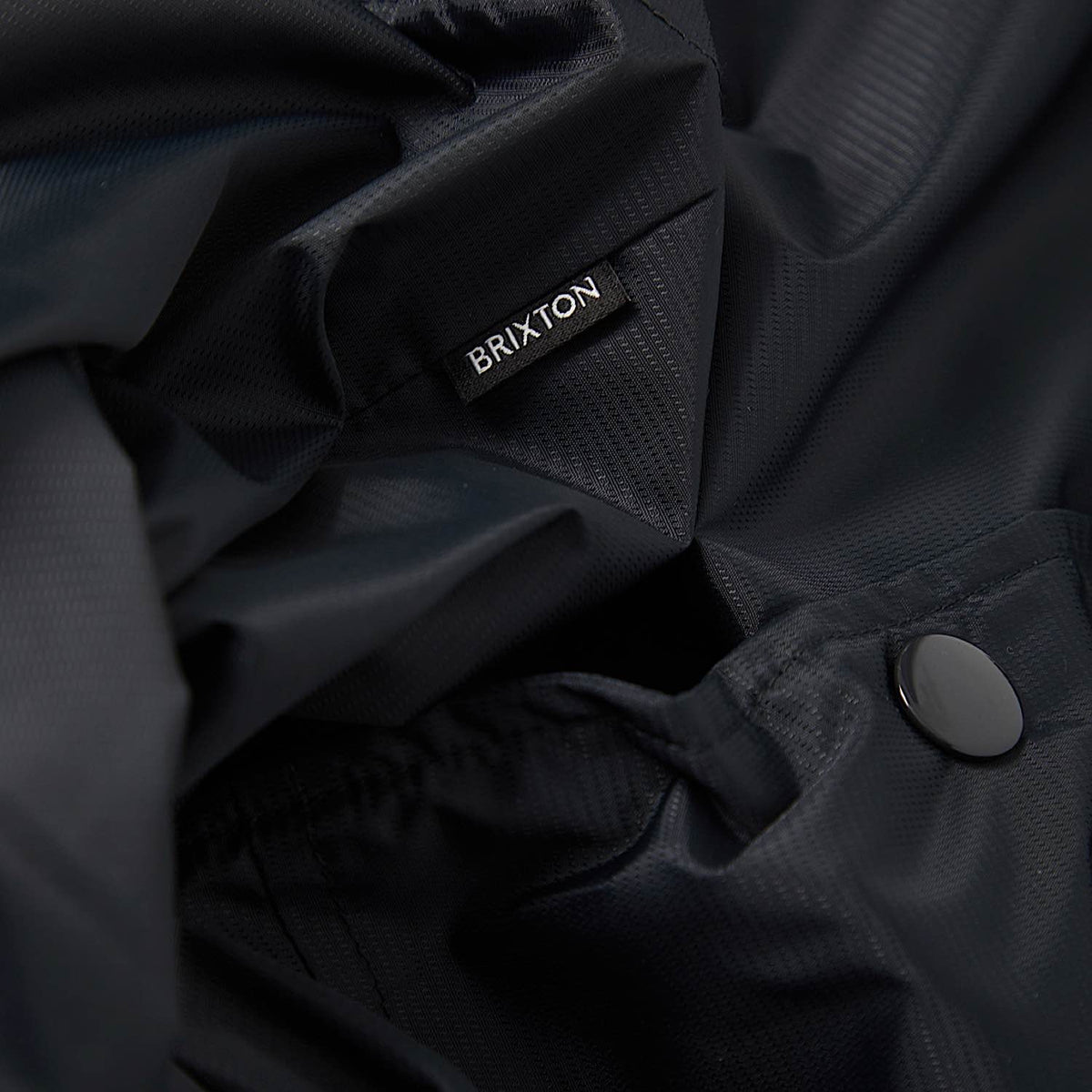 Brixton Men's Hooded Claxton LW Jacket - Black