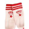 Ringers Western Cowboy Collective Socks - White / Red