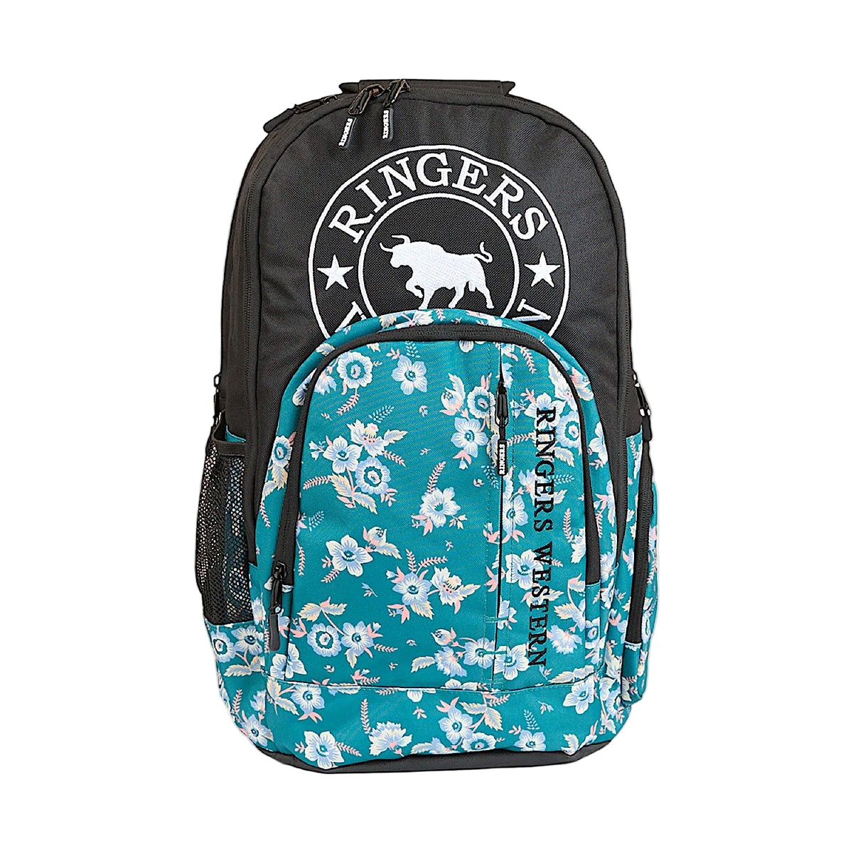 Ringers Western Holtze Backpack - Black/Floral
