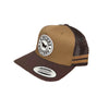 Ringers Western McCoy Trucker Cap - Toffee / Chocolate