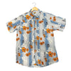 Tin Haul Men's Collection Shirt - Hawaiian Blue