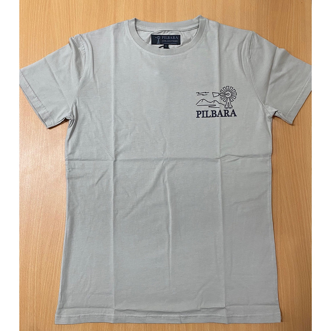 Pilbara Mens T-shirt Short Sleeve Dune