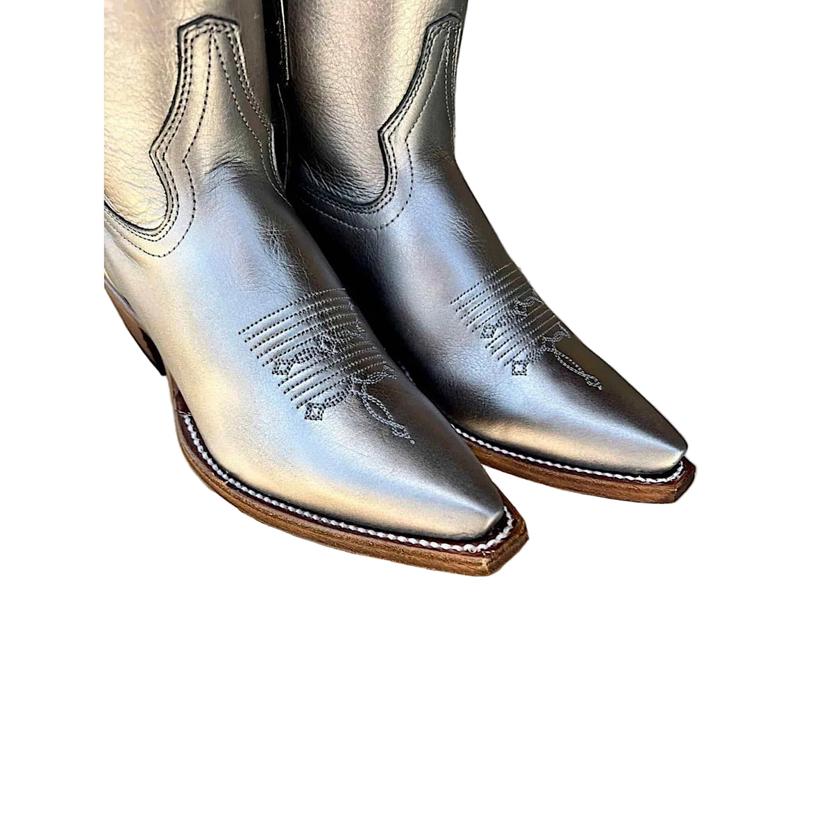 Macie Bean Women’s Pedal To The Gunmetal Shorty Boot - Gunmetal Metallic