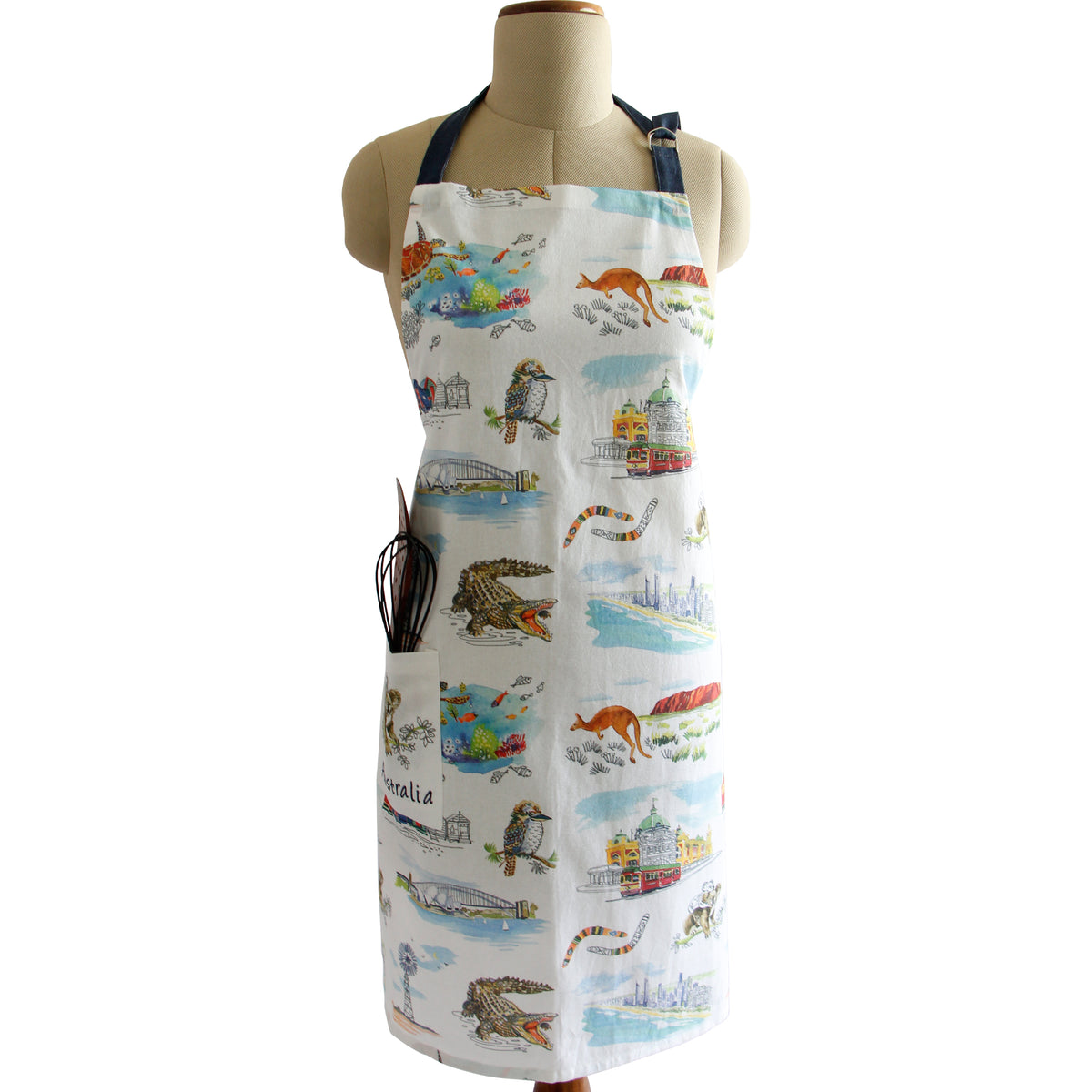 Australia Apron - Australian Icons