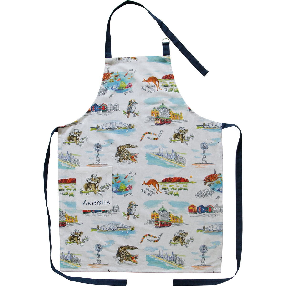 Australia Apron - Australian Icons
