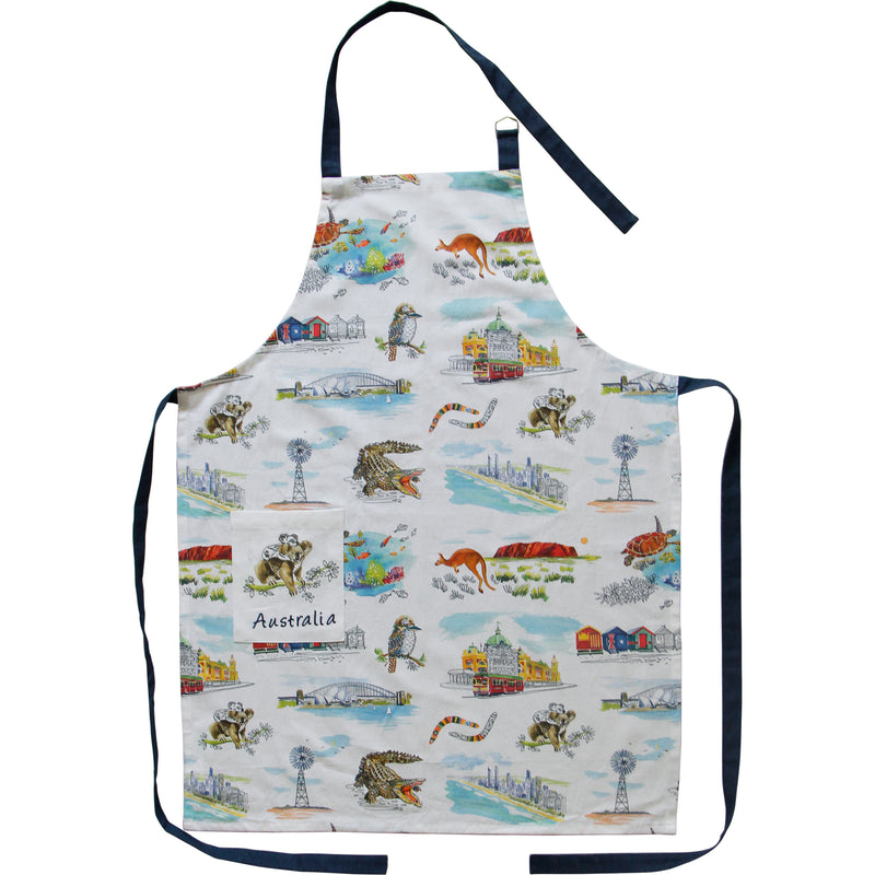 Australia Apron - Australian Icons