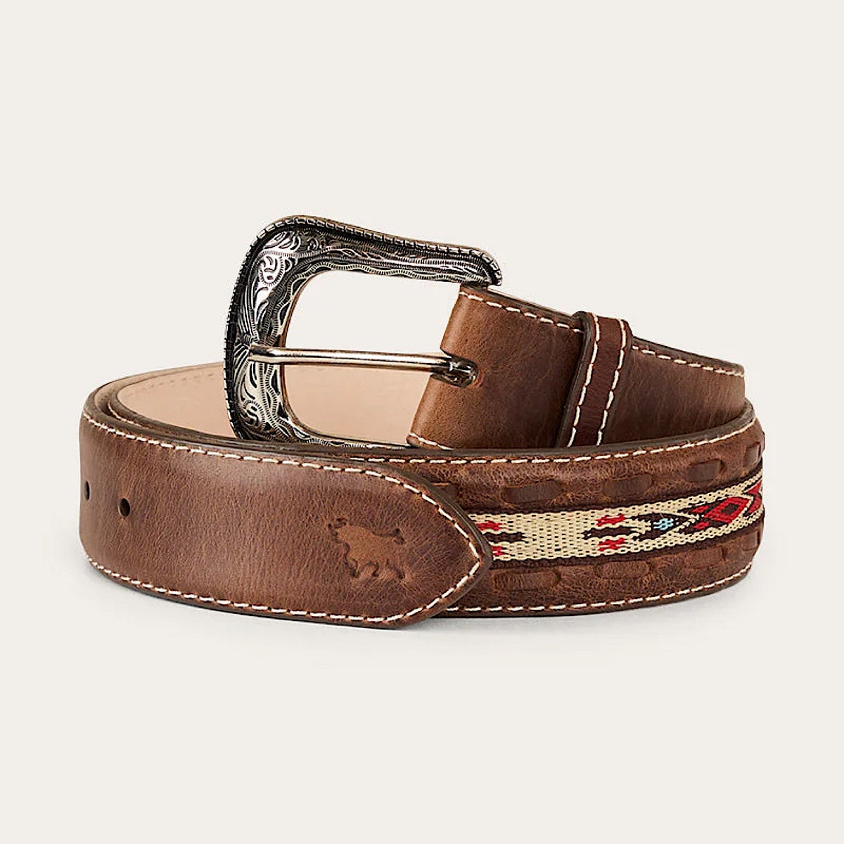 Ringers Western Indiana Belt Burnt Brown
