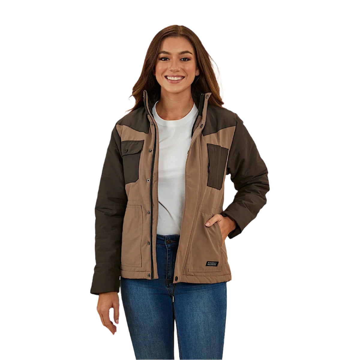 Ringers Western Women’s Whitney Puffer Jacket - Mushroom