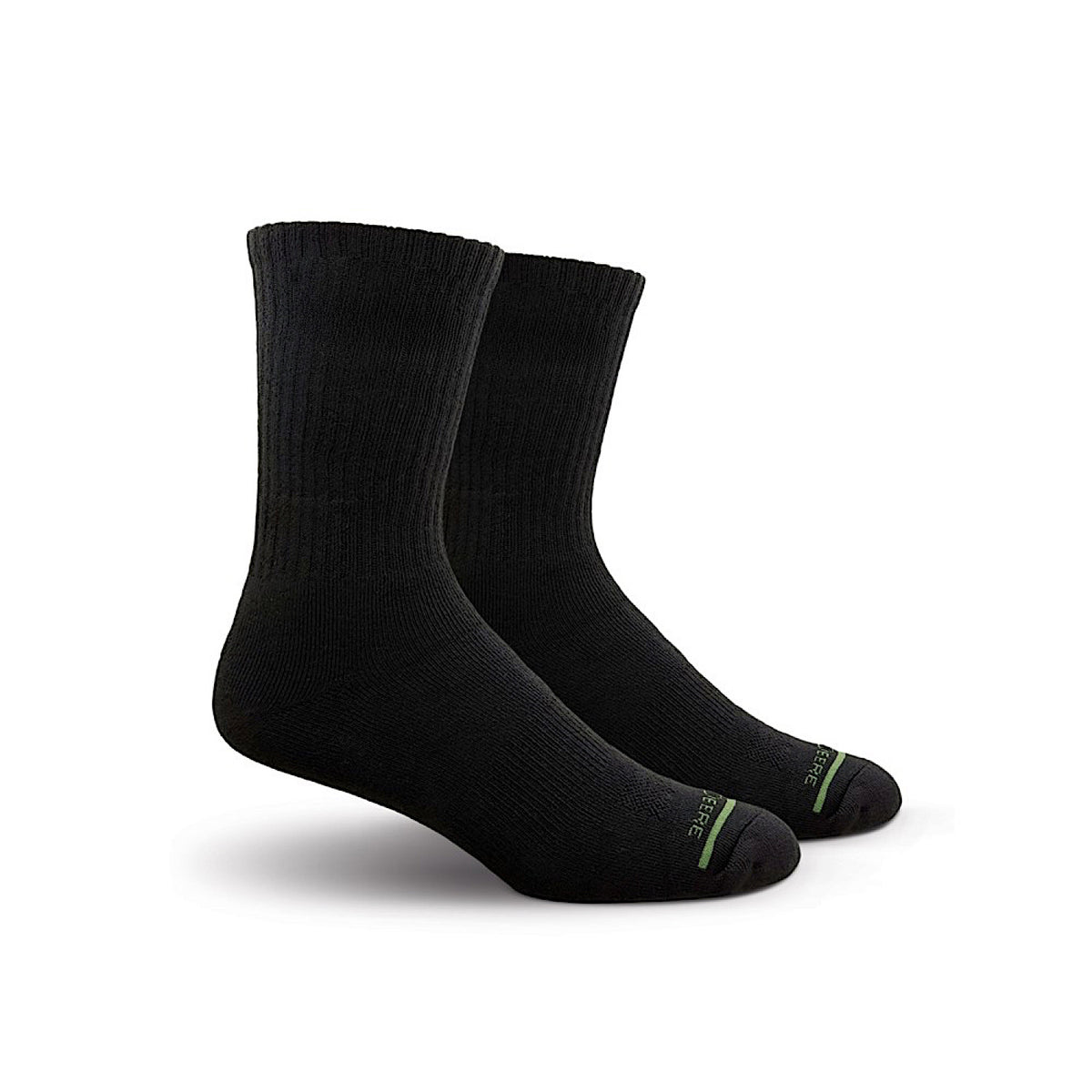 John Deere 6 Pack Crew Performance Socks - Black