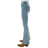 Ringers Western Women's Bowie Flare Jean - Light Blue