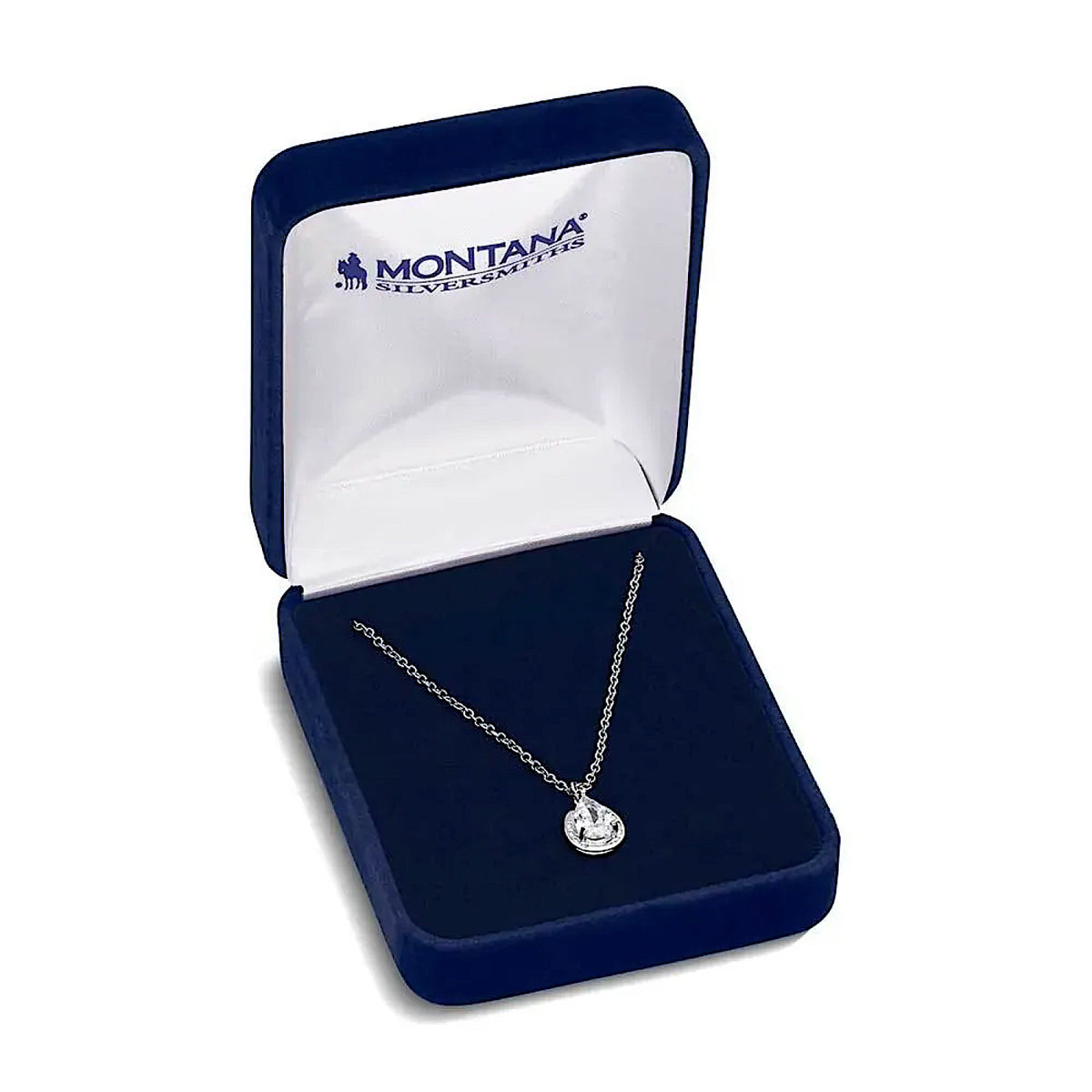 Montana Silversmiths Lucky Trot Crystal Necklace