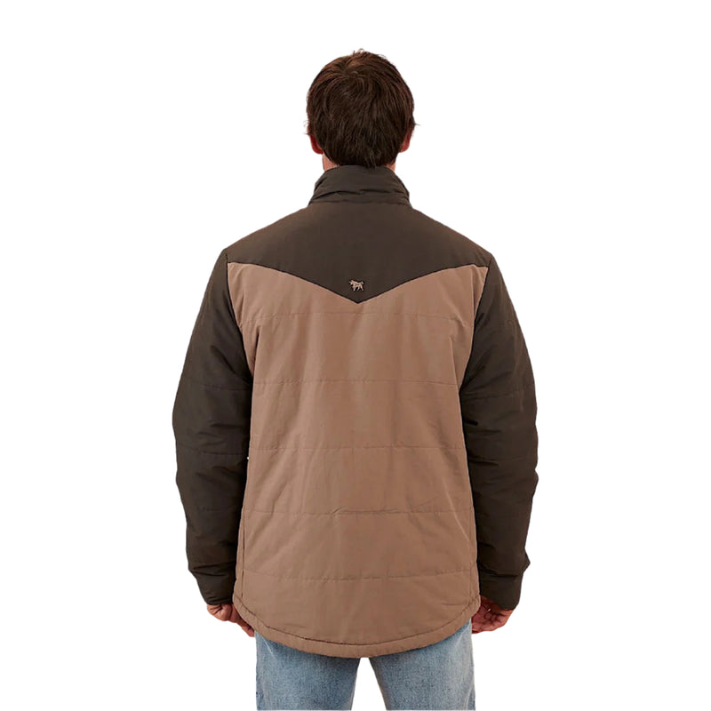 Ringers Western Men’s Dixon Puffer Jacket - Mushroom