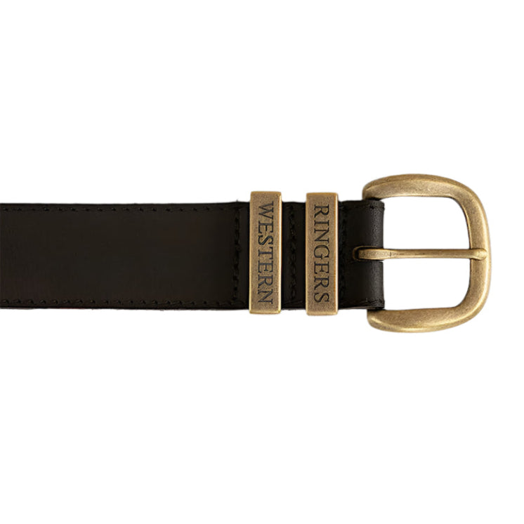 Ringers Western James Belt - Black / Gold