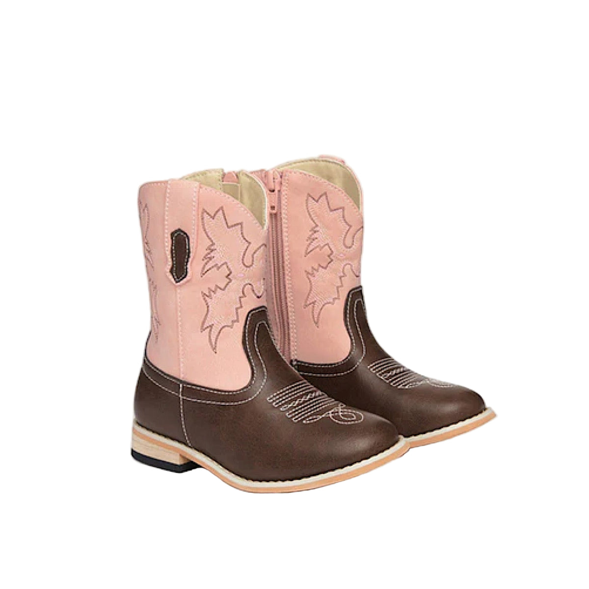 Baxter Junior Western Boots - Light Pink