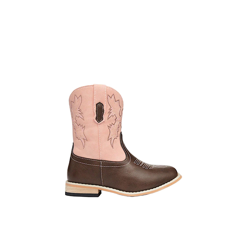 Baxter Junior Western Boots - Light Pink